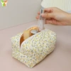 Жёлтый, мелкий цветочный принт