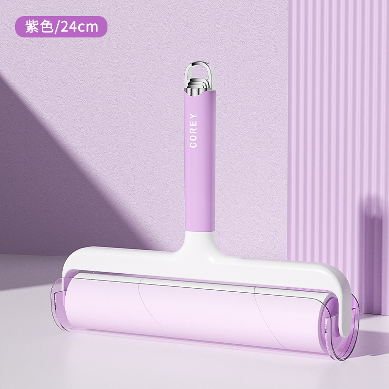 Roller adhesivo de pelo reemplazo de papel cepillo de rodillo adhesivo de papel de polvo doméstico núcleo de papel de rollo de ropa remoción de pelo de pelo tipo desgarrado