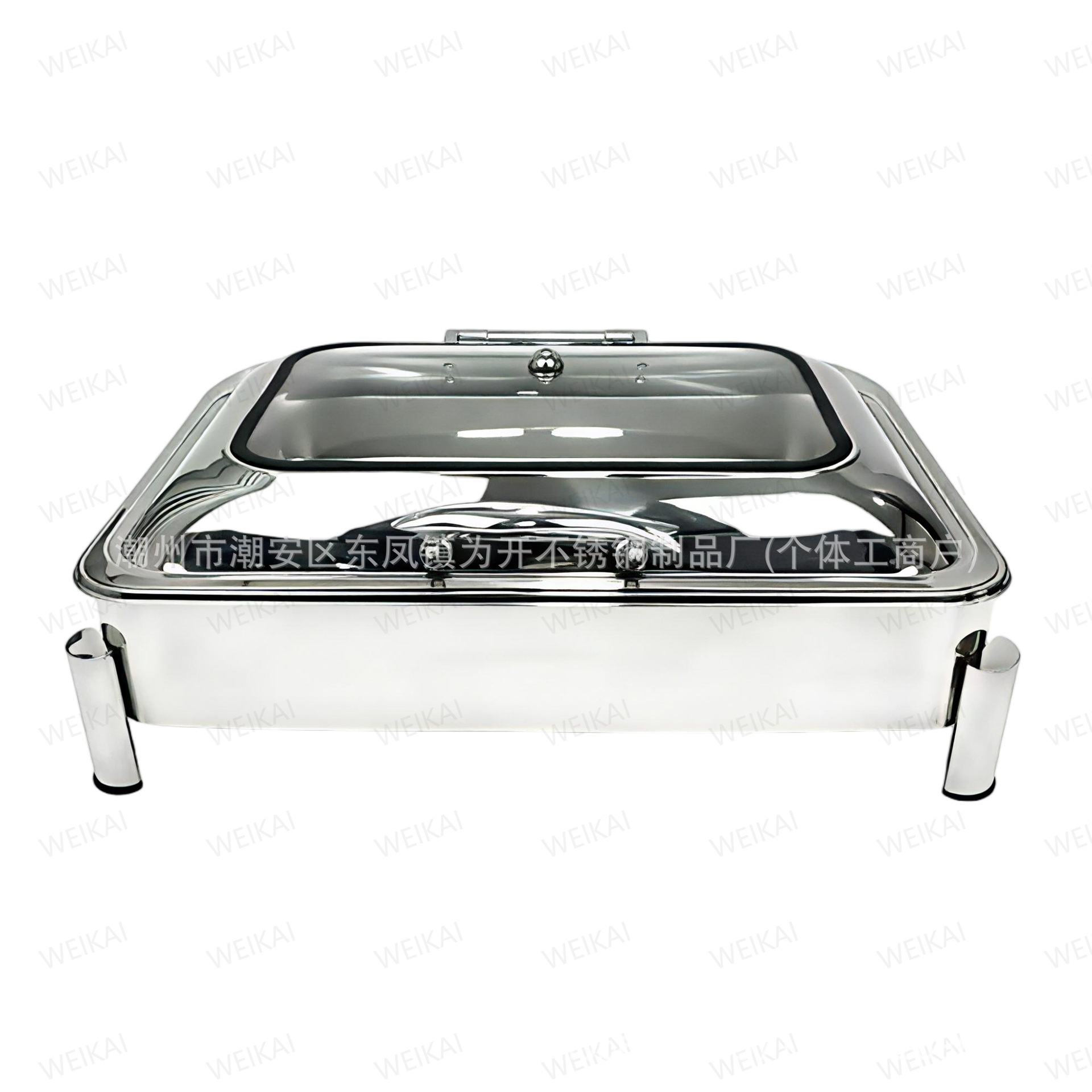 Horno de aislamiento térmico buffet de acero inoxidable de lujo horno de calentamiento eléctrico de desayuno comercial horno Buffy solapa de cocina caliente del Hotel image 8