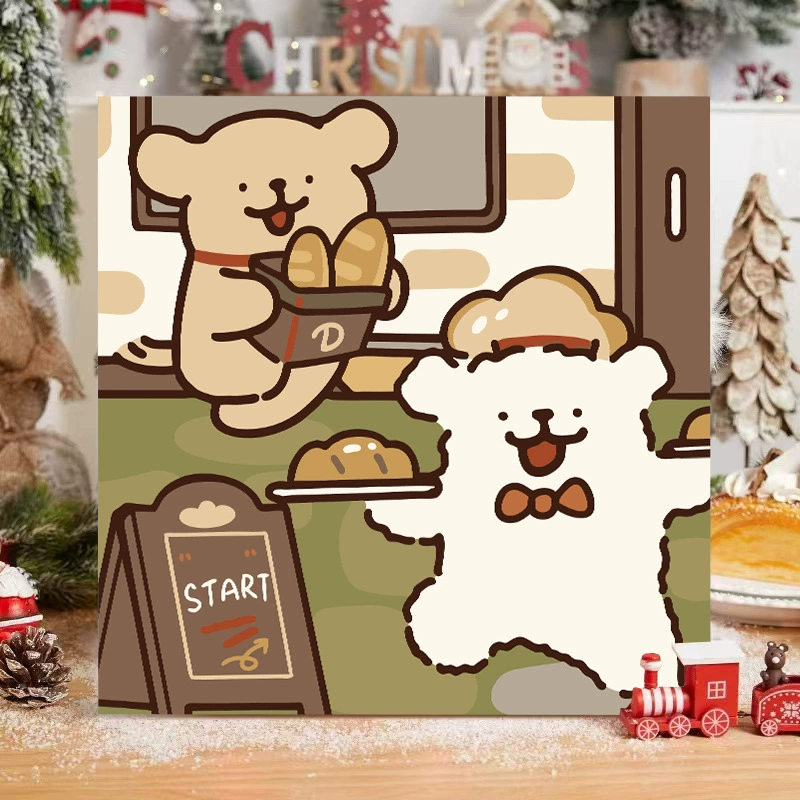 Digital acrylic, decorations, handmade, anti-stress