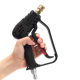 High pressure cleaner high pressure car wash water gun 3/8 anti-winding water gun pure copper fast plug 4000psi car wash water gun