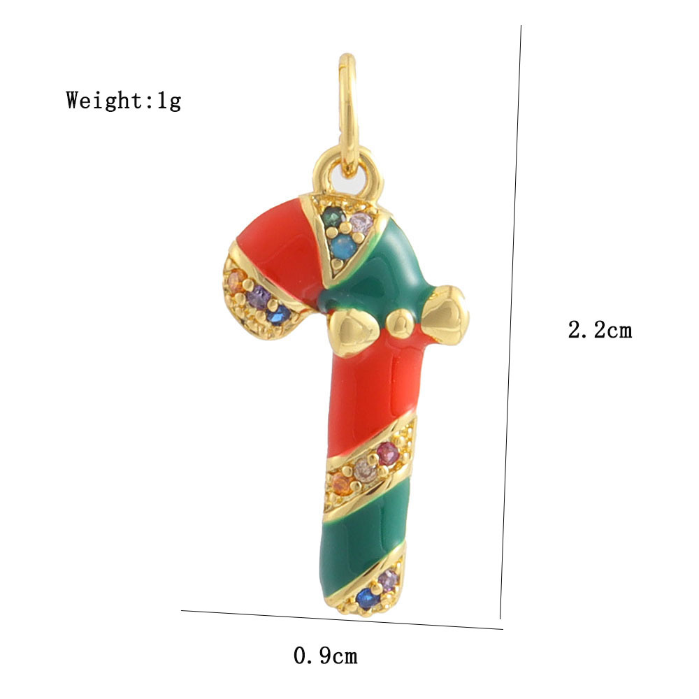 3g Weight Pendant Jewelry Making Type 15 * 22mm Jewelry Making Size Zircon Inlay Material DIY Jewelry Accessories Classification 1 Piece Quantity Copper Material Christmas Festival Christmas Tree, Bell, Snowflake Pattern Inlay Design IG Style Style 1 Piece 15 * 22mm Copper Zircon Christmas Tree Bell Snowflake Pendant 12