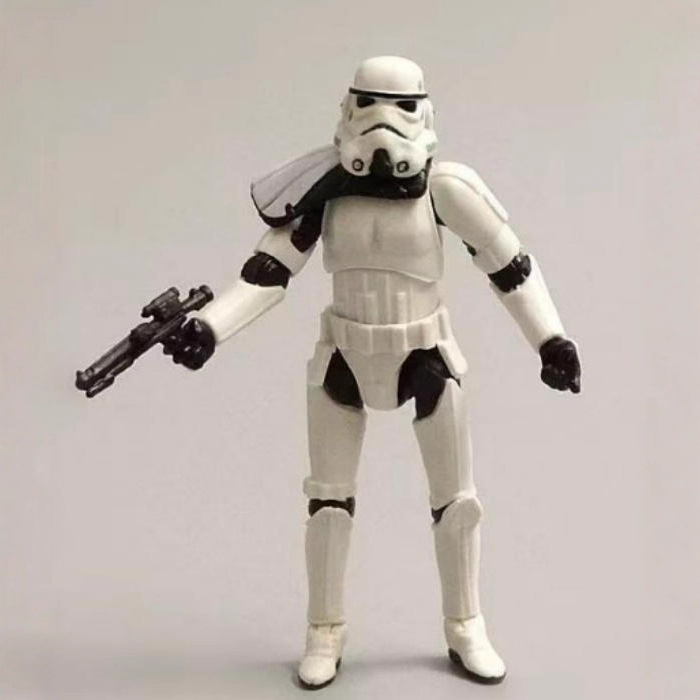 10 - 18CM Star Wars mano modelo de juguete blanco juez de tormenta articulaciones muñecas móviles