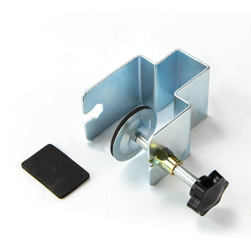 Panel de cajón artefacto de instalación auxiliar clip de tipo G bombeo clip de fijación de superficie soporte rápido clip de superficie de arco de acero inoxidable