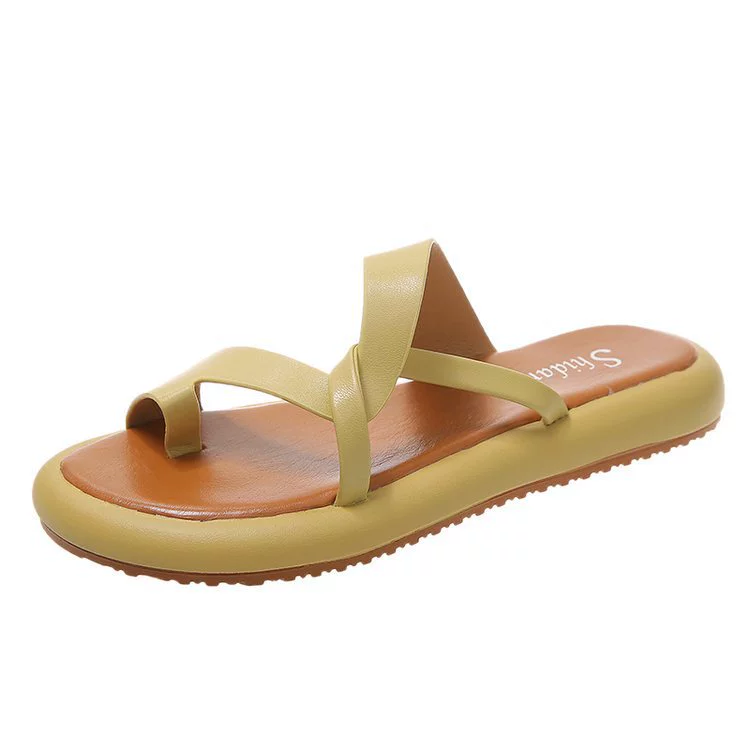Slippers platform, summer footwear, slide, 2022, Korean style