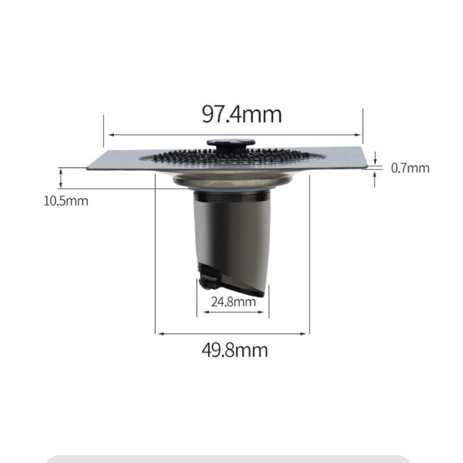 304 냄새방지 바닥배수구(1팩)