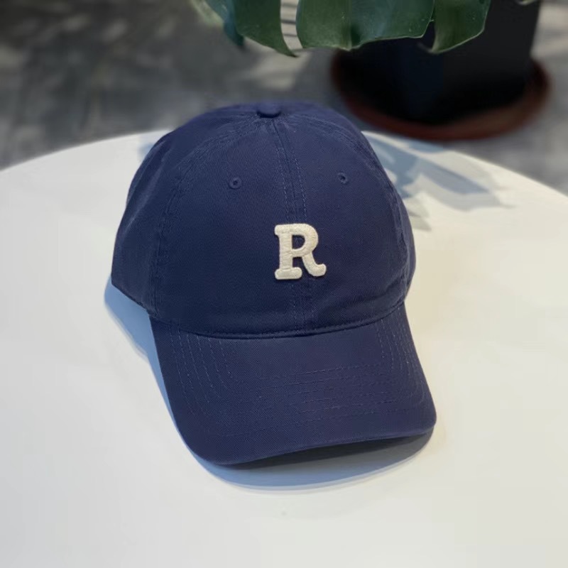 R로고 야구모자 [네이비블루]