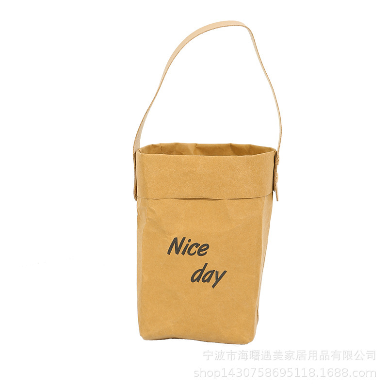 Красивая большая оранжево-коричневая крышка для стаканчика из крафт-бумаги