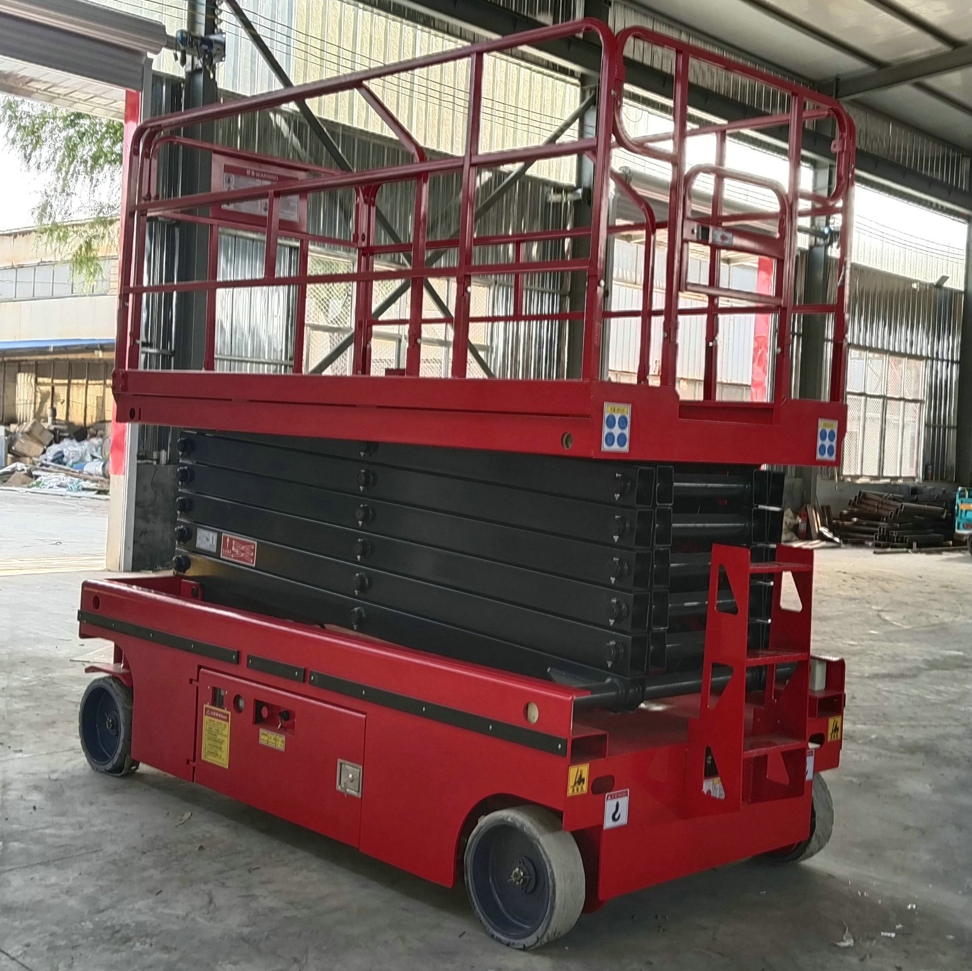 Cross-Border New Product: Self-Propelled Aerial Lift Platform Equipment, Mobile Hydraulic Scissor Lift for High-Altitude Work