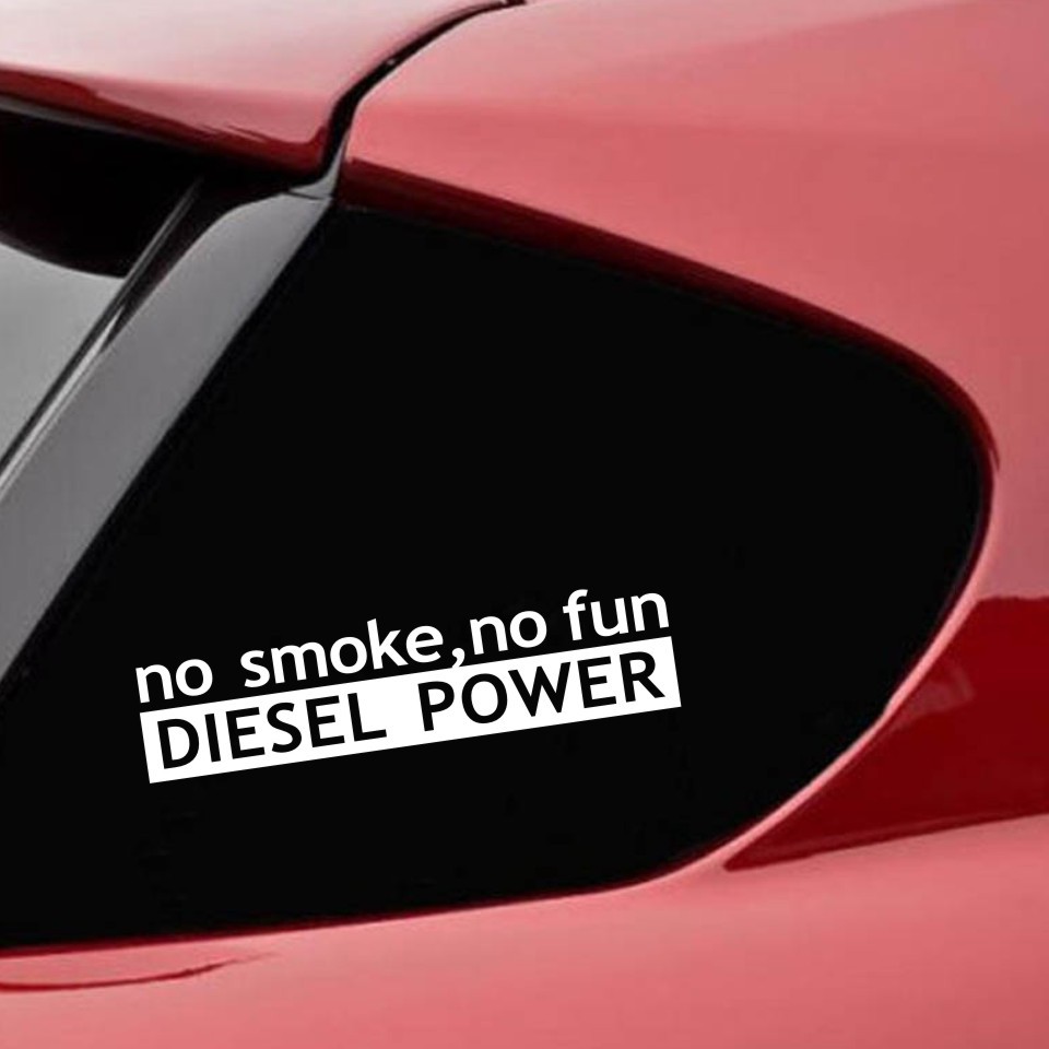 Fashion Smoke-free And Boring Automobile Sticker