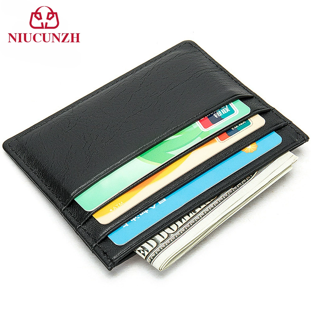 Card holder, wallet, leather shoulder bag, (Cross-border trading), genuine leather, cowhide