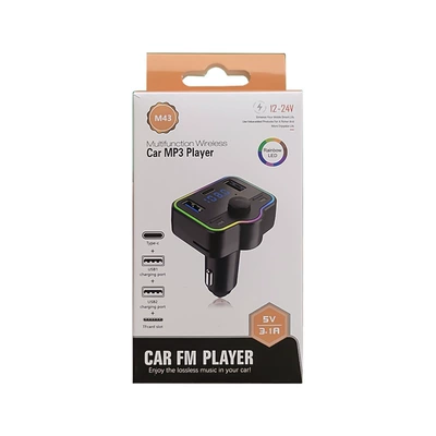 Bluetooth MP3 car charger car — Car mp3 - m43