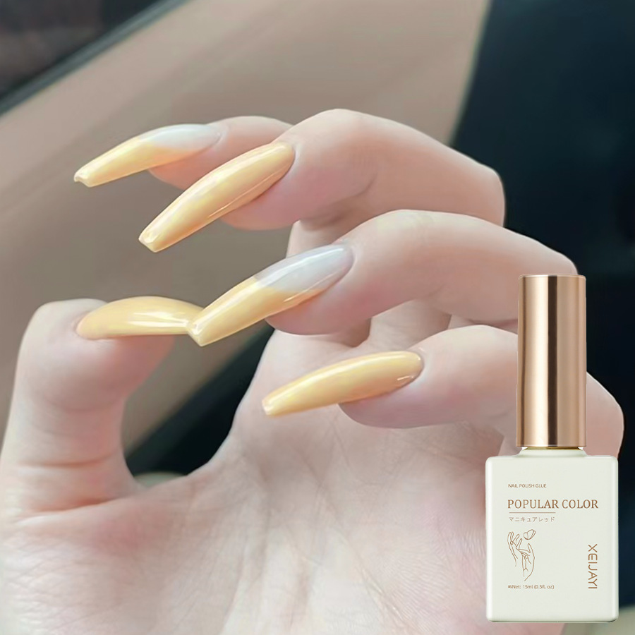 Pure Color new white nail polish glue nude transparent high-grade Nail Polish Nail Polish shop dedicated durable firm Factory wholesale
