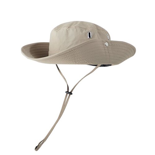 Women's New Fisherman Hat, Mountain System Camping, Adjustable Rope Sun Hat for Outdoor Hiking, Fishing, Western Cowboy Hat, Unisex Fashion