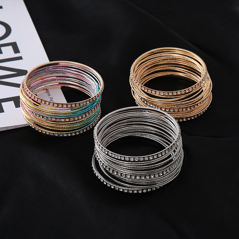 Cross-border exclusive for hot ladies bracelet 2 color optional niche high-end fashion all-match daily bracelet factory