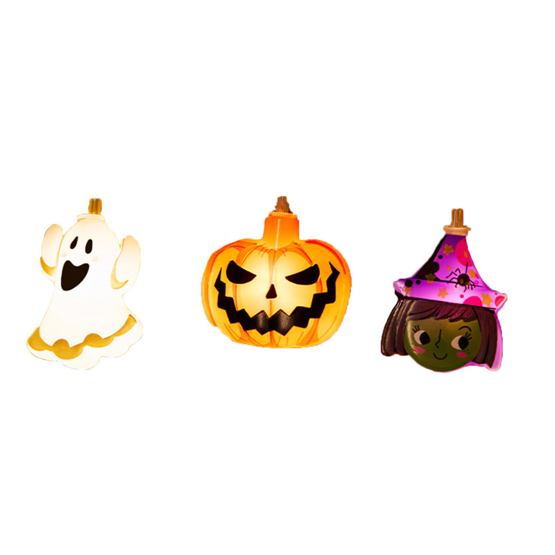 ハロウィン装飾ライトストリング LED 小型バッテリーボックスライトホリデー点滅ライト雰囲気ライトカボチャ USB ライトストリップアレンジメント|undefined