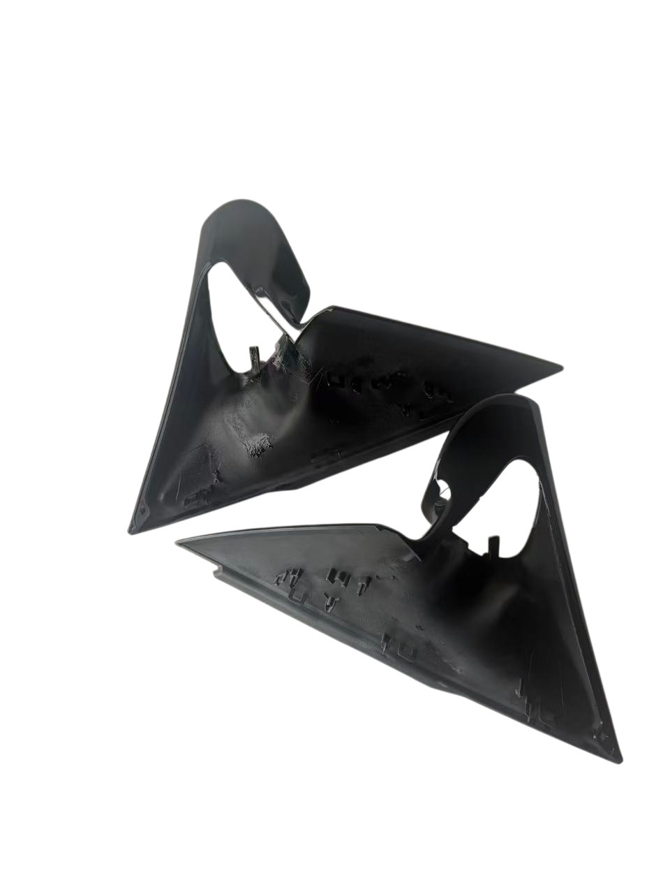 Suitable for Mercedes-Benz E-Class 214 rearview mirror triangle plate, reversing mirror base shell/A-pillar outer cover/foot shell