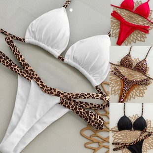 �����ԸбȻ���Ů2026�¿�ϵ���첱���Ǳ�ɳ�����ѝ��ɫbikini