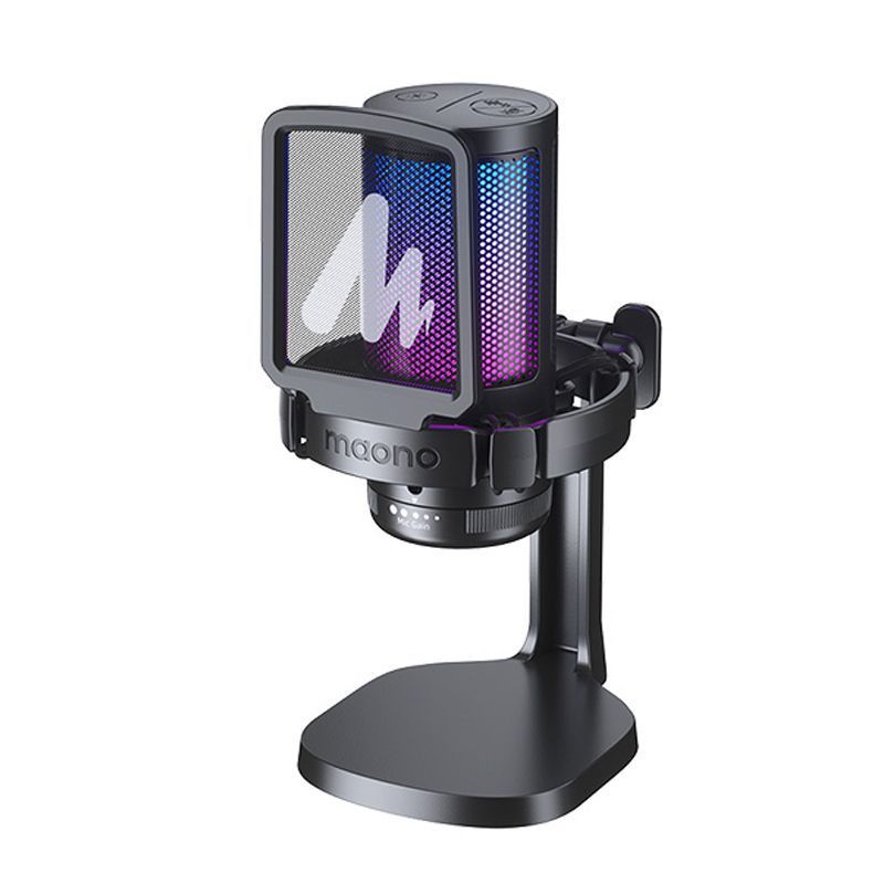 闪克DM20麦克风电脑台式游戏直播录音笔记本用闪客话筒