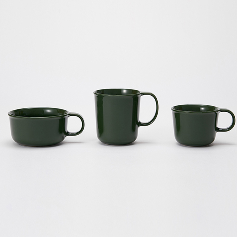 Koffiemok, aardewerk, watermok in Muji-stijl, drinkbeker voor bij het ontbijt, keramische mok_voghion.com