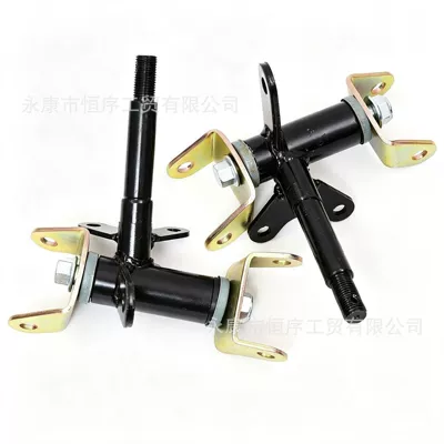 ATV, beach bike, go-kart accessories 50-110CC Little Bull Dinosaur brake steering knuckle rocker arm horn assembly (Motorcycle frame) - sheep-horns-1-pair-left-and-right