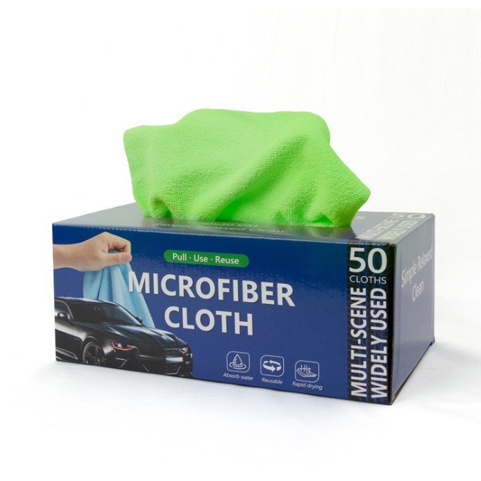 Cross-border Removable Boxed Rag Multi-functional Degreasing Dishcloth Wet and Dry Housekeeping Cleaning Towel Wholesale