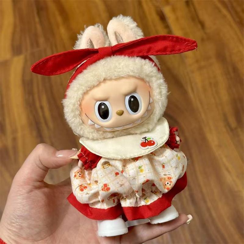 ラブブ ペンダントドール 着せ替え人形スーツ 17cm ラブブ 一世代と二世代の着せ替え人形スーツ|undefined