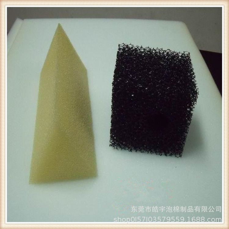 供应泳池过滤球海绵柱 蓝色过滤海绵 宠物饮水机净水过滤棉