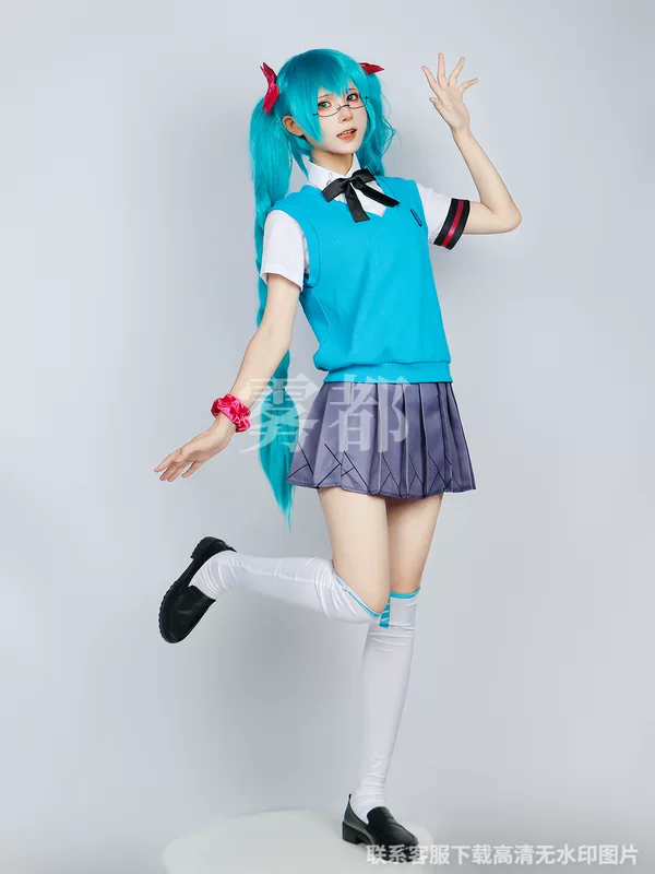 Город тумана 16-я годовщина cos одежда JK одежда VOCALOID Sega косплей одежда двухмерная анимационная одежда полный комплект