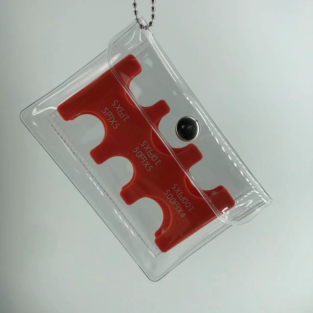 Clip de moneda promocional spot al por mayor monedero de PVC bolso de almacenamiento de coche para hombre billetera de moneda creativa de gran capacidad para mujer