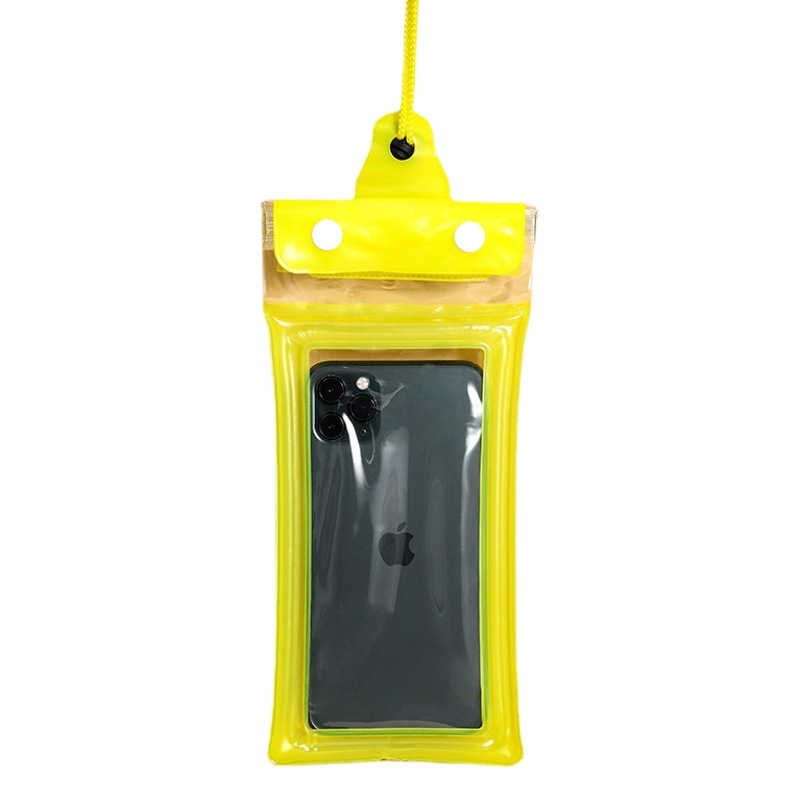 Mobile Phone Waterproof Bag with 70% off Airbag Sealing Strips, Diving Case, Swimming Neck Strap, Floating Touch-Screen Waterproof Case, Portable