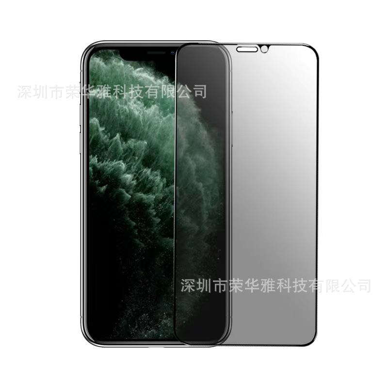 アップル15強化膜14proを適用してiPhone13受話器防塵膜XsMaxフロストXrブルーレイを覗き見しないようにする
