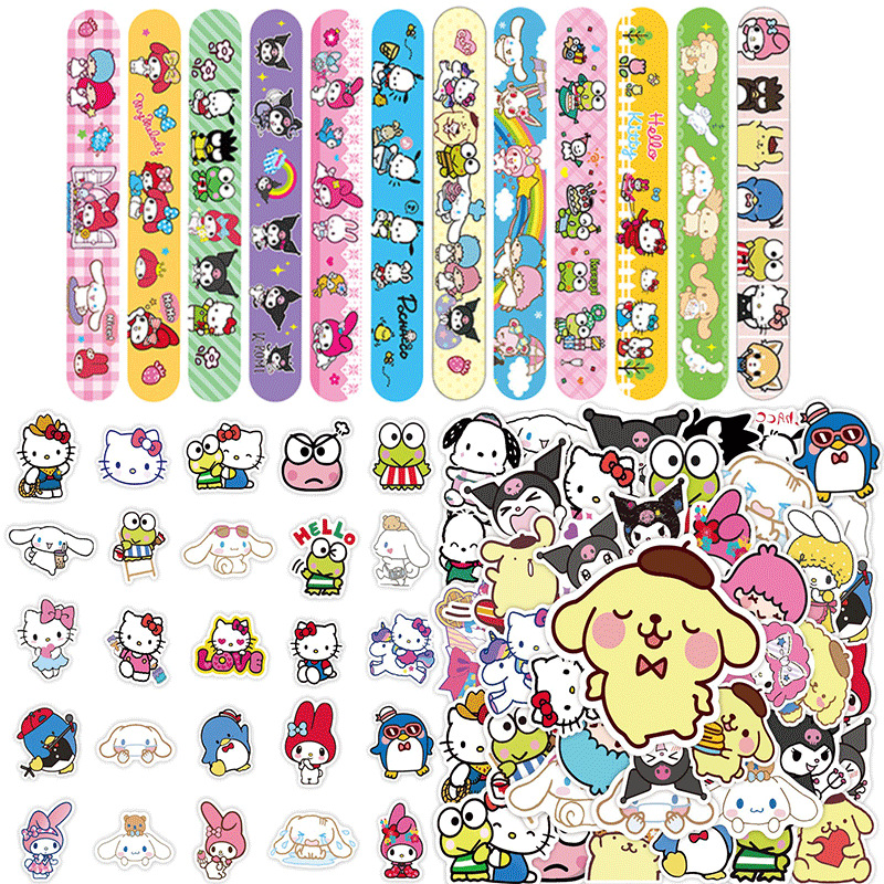 Nuevos dibujos animados transfronterizos Sanliou temático decoración de fiesta collar pulsera encantadora