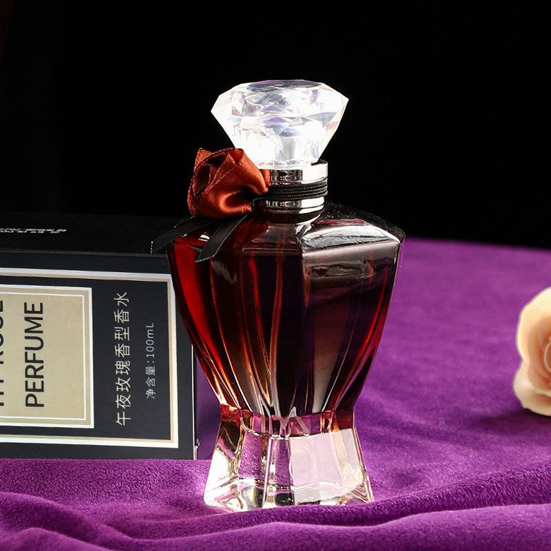 WARMKISS Black Beauty Midnight Bulgaria Rose Ladies Perfume duradero nicho fresco Comercio exterior transfronterizo