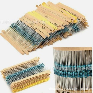 3120PCS common Element Package 1/4W 1% five-color ring resistance Package 1 Euro-10m euro 156 kinds each 20