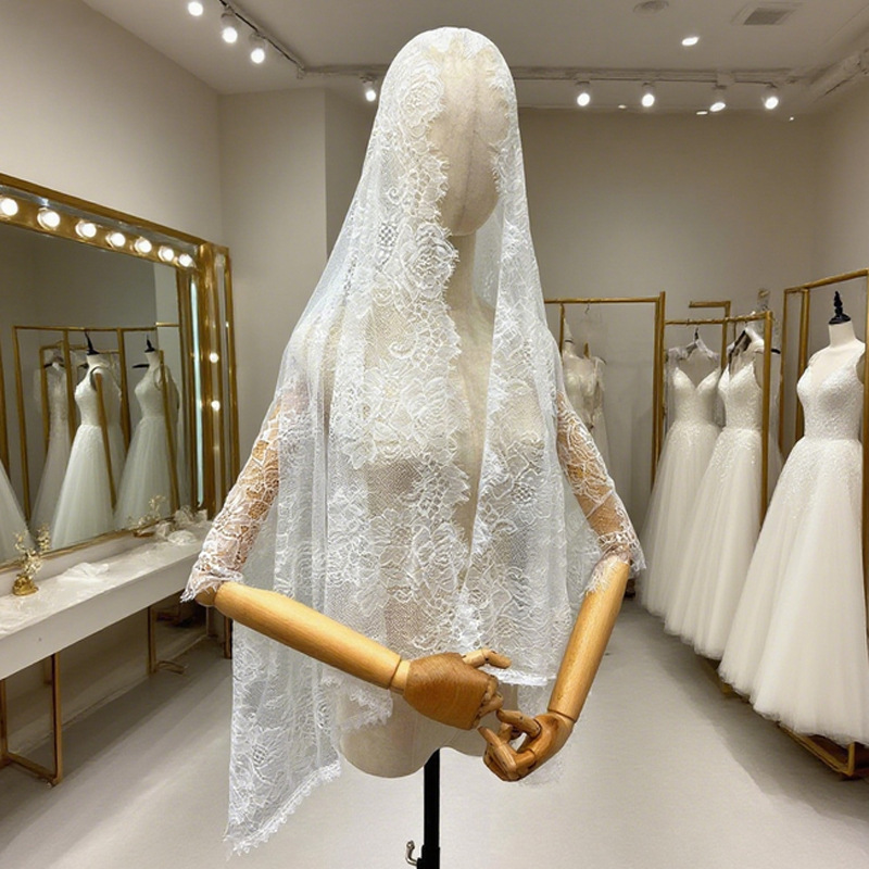 文学的レトロなヘッドドレス、赤と黒のレース、花嫁、白、レトロな写真撮影、メイクアップ、スタイリング、超妖精のような森系ヘッドドレス|undefined