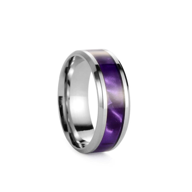 Brand ring stainless steel hip-hop style, trend accessory, jewelry, high-end, does not fade, wholesale