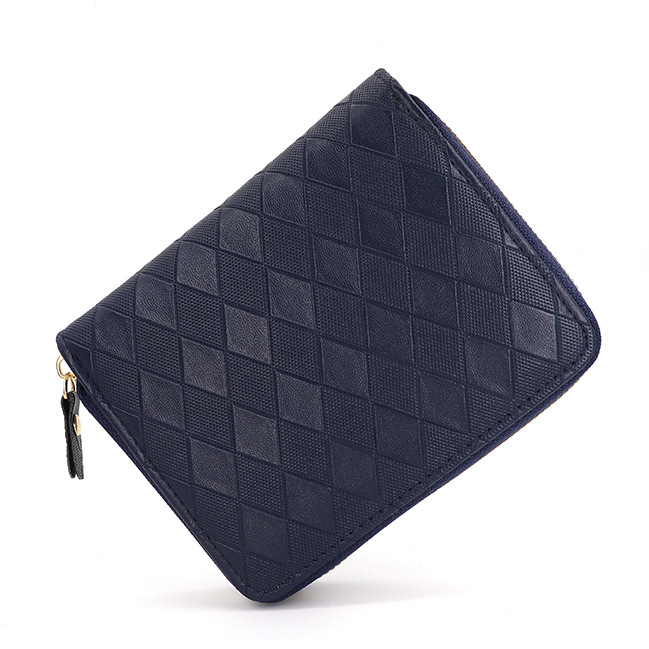 Bolsa de tarjetas de órgano simple de color sólido gran capacidad multi tarjeta cubierta de tarjetas para mujeres nueva cartera antirrobo tarjeta de crédito clip de tarjeta de cremallera