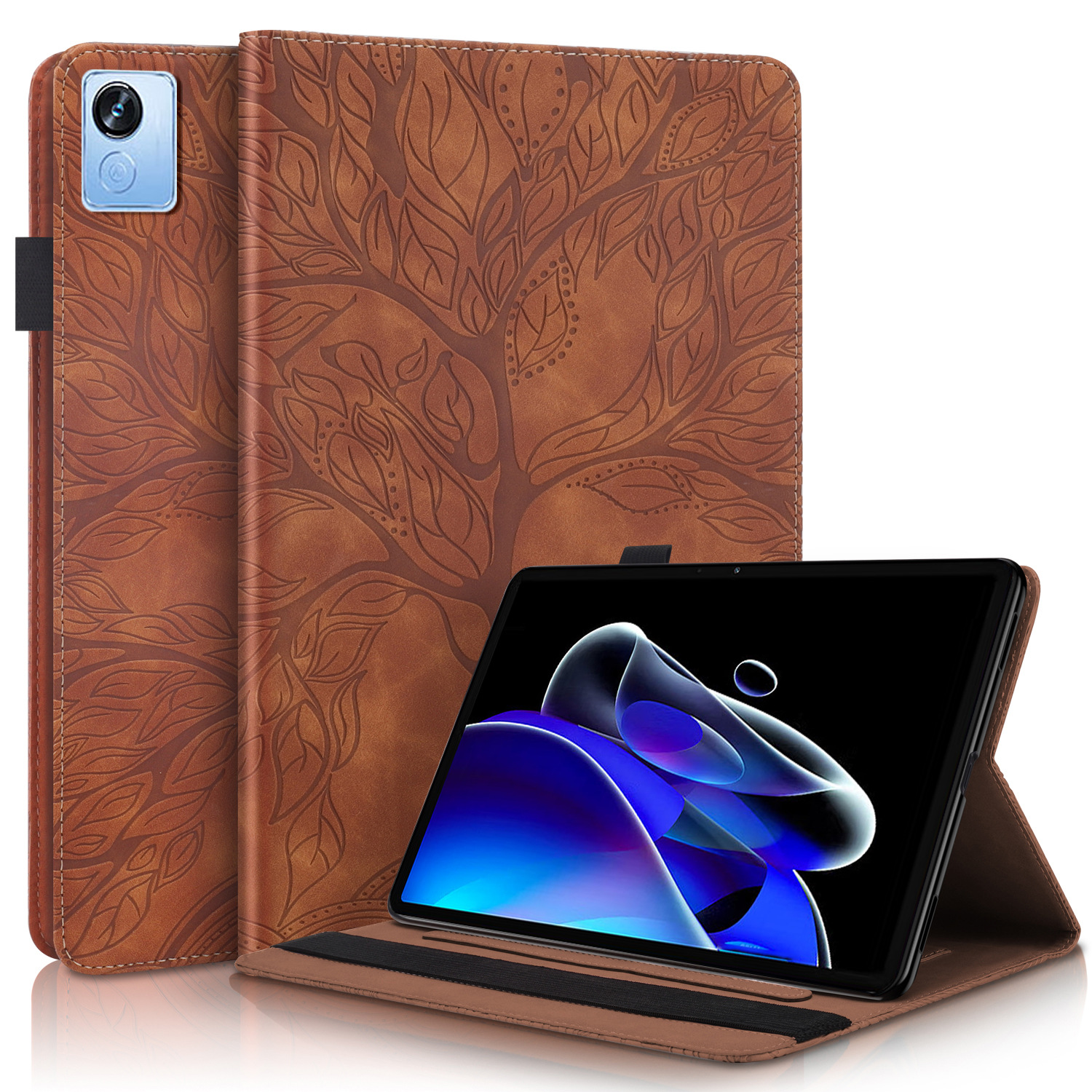 Suitable for OPPO Realme Pad X10.9 Life Tree Pressed Flower Tablet Case IPAD Protection Cover TPU Silicone Cover