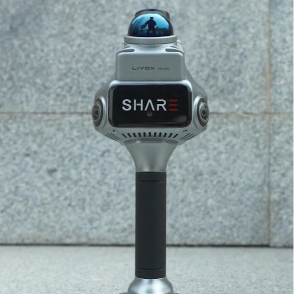 涵洞/市政/立面测量中应用 赛尔SHARE SLAM S20 手持三维激光雷达