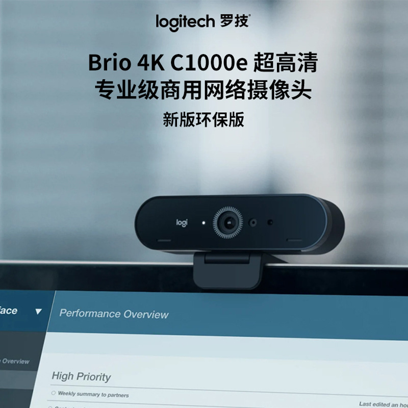 Logitech C1000 CCTV Camera - Laptop Headband Mount 2