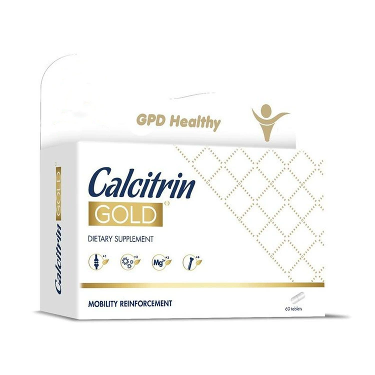Spot TK Amazon бестселлер 60 таблеток кальция и витаминов Calcitrim GOLD, производитель, поддерживающий OEM