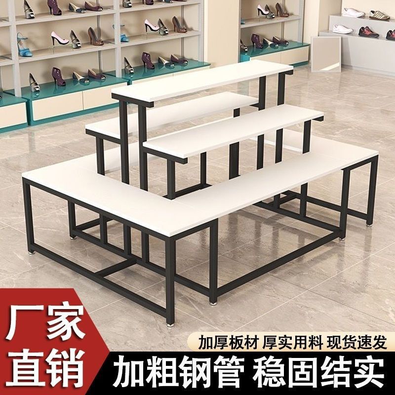 Bag Storage Rack Multi-Layer Double-Sided Shoe Bag Store Shelf Children's Shoes Cosmetics Display Rack Rectangular Exhibition Hall Bag Storage Rack Multi-Layer Double-Sided Shoe Bag Store Shelf Children's Shoes Cosmetics Display Rack Rectangular Exhibition Hall