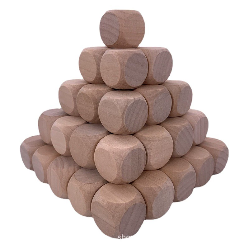 Фабрика прямых продаж деревянных пустых круглых угловых лотосных кубиков 0,8-10cm сито