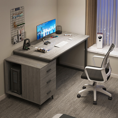 Computer desk desktop home desk bedroom student writing desk with drawer staff desk desk and chair combination desk