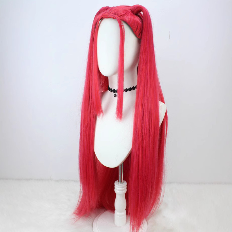 Skpop猎魔女团 米拉 cos假发 佐伊 鲁米cosplay wig头皮顶造型款|undefined