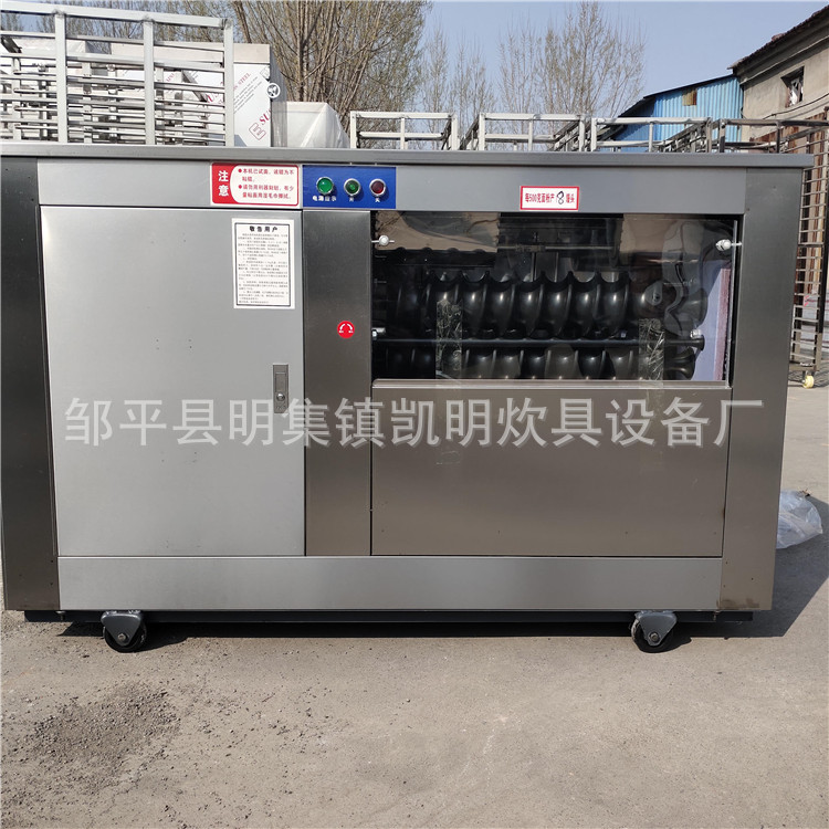 供应徐州凯明全钢馒头机 馒头房不锈钢圆馒头机 馒头机批发厂