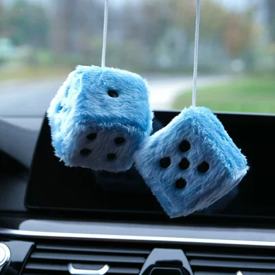 Logo1, Car hanging - blue-black-dot