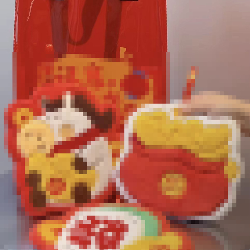 2026 Year of the Horse Mascot New Year Gift Box Set, Auspicious Opening, Company Annual Meeting, Festive Gifts, Souvenirs, Water-Absorbing
