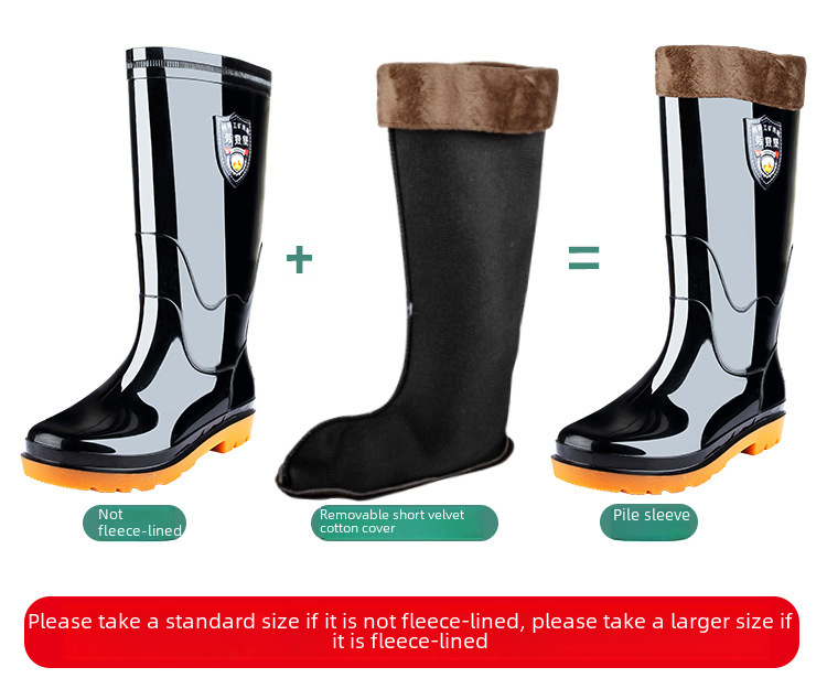 High-Top Rain Boots Image 10